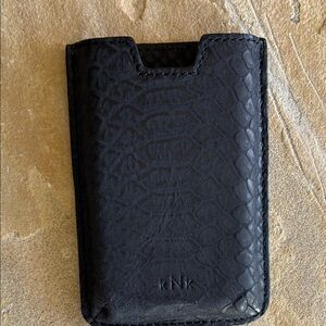 KnK genuine leather Textured Phone Sleeve‎